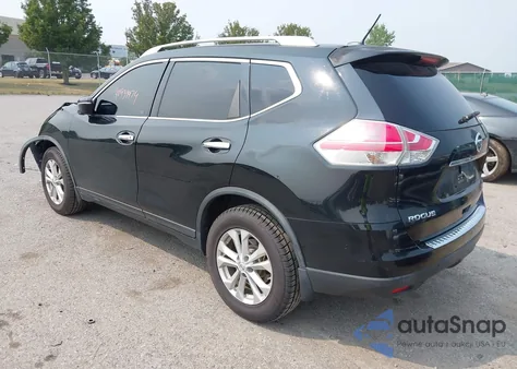 2015 Nissan Rogue Sv from USA, damaged, VIN KNMAT2MT1FP558824